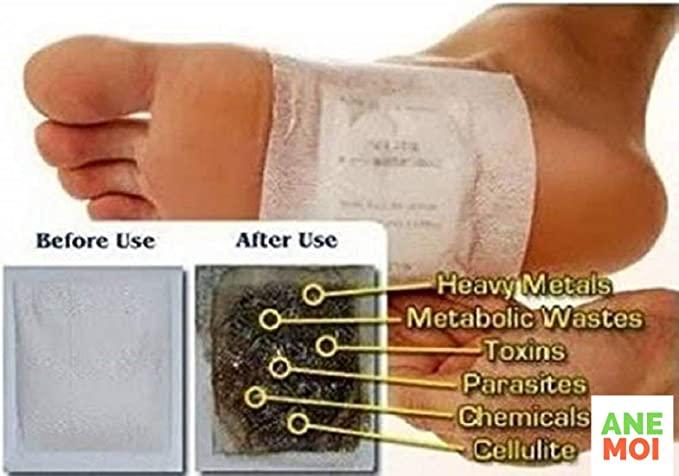 Detox Foot Patches Pads for Body Stress Relief (Set of 10pcs)