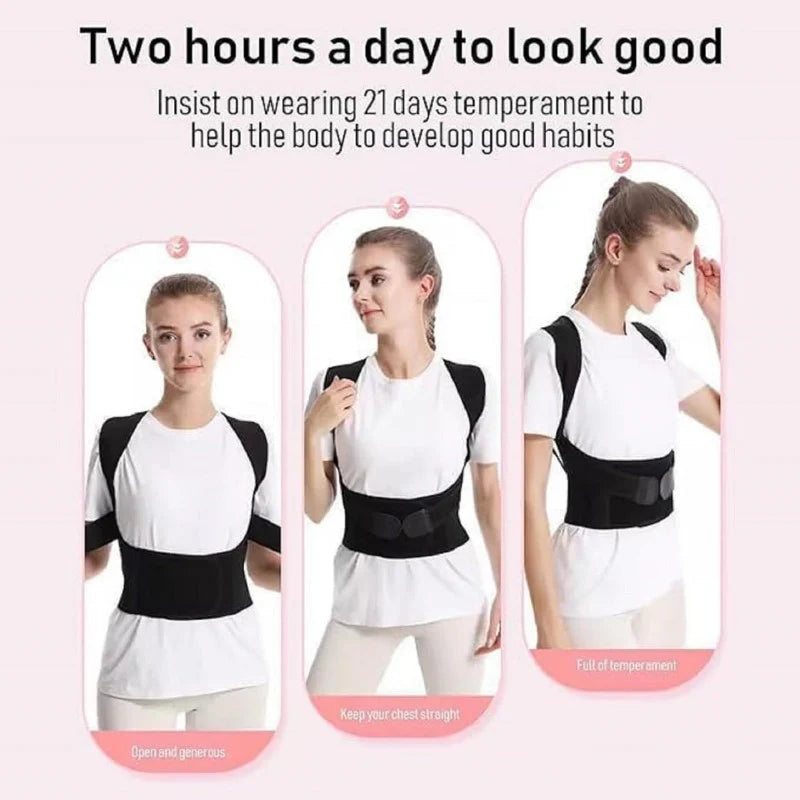 Posture Corrector Belt For Men & Women | Back Pain Relief Posture Corrector