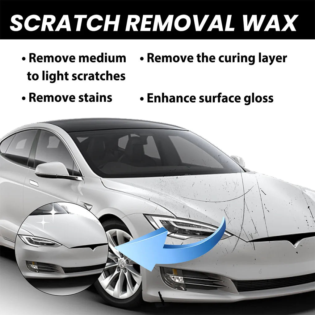 🚗✨ Car Scratch Removal Wax (120ml)