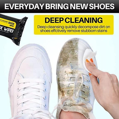 👟✨ Sneaker & Shoe Cleaner Wipes – Keep Your Shoes Spotless Anytime, Anywhere! 👟