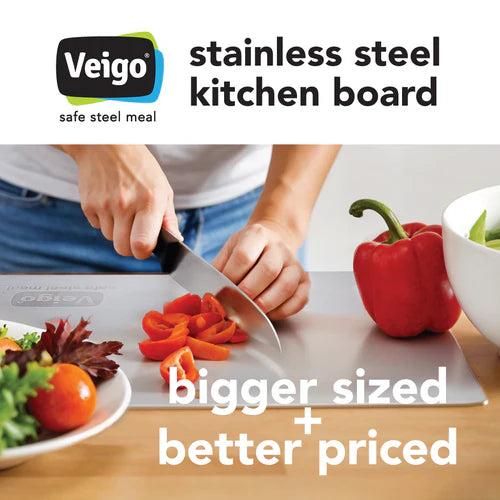 🌟 Stainless Steel Chopping Board: The Ultimate Kitchen Upgrade! 🌟