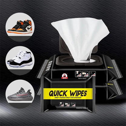 👟✨ Sneaker & Shoe Cleaner Wipes – Keep Your Shoes Spotless Anytime, Anywhere! 👟