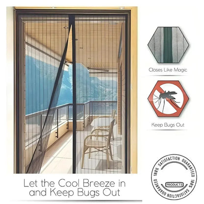 🪟 Magnetic Anti-Mosquito Door Curtain: The Ultimate Barrier Against Uninvited Guests! 🦟✨